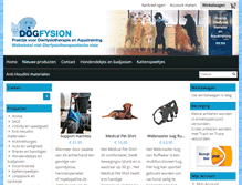 Tablet Screenshot of dogfysion.nl